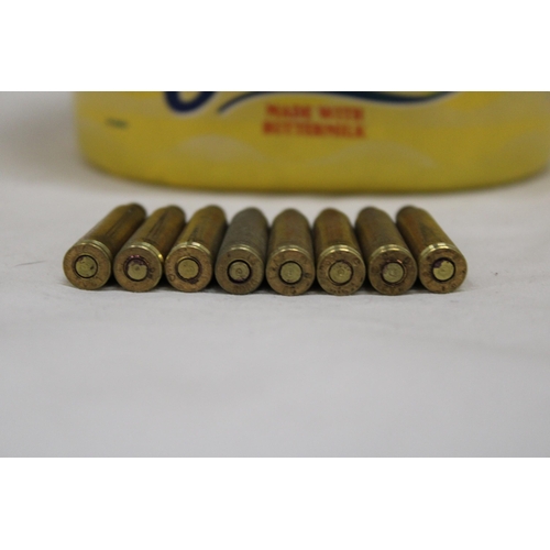 162 - A QUANTITY OF BRASS BULLET CASES