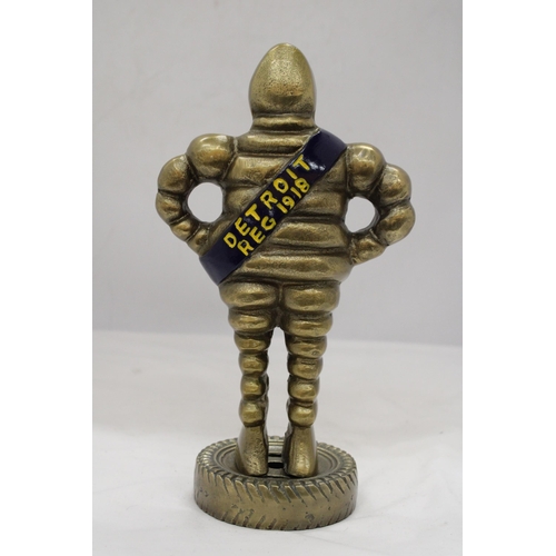 175 - A CAST MICHELIN FIGURE, HEIGHT 28CM