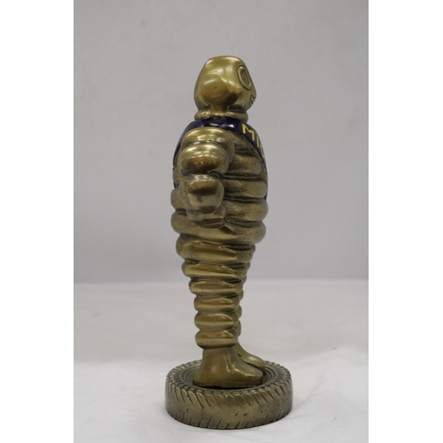 175 - A CAST MICHELIN FIGURE, HEIGHT 28CM