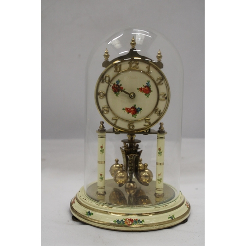 178 - A VINTAGE GERMAN KLENINGER AND OBERGFELL ANNIVERSARY CLOCK