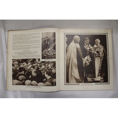 186 - A 1937 CORONATION SOUVENIR BOOK