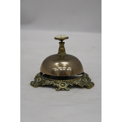 192 - A VICTORIAN HOTEL COUNTER BELL