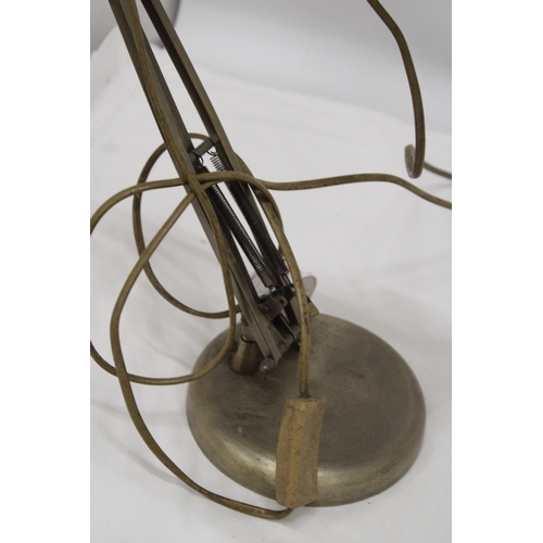 809 - A VINTAGE METAL ANGLEPOISE LAMP