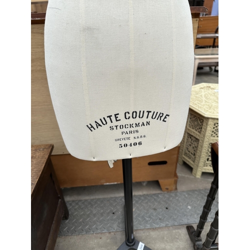 A STOCKMAN (PARIS) MANNEQUIN, HAUTE COUTURE, BREUETE, S.G.D.G.