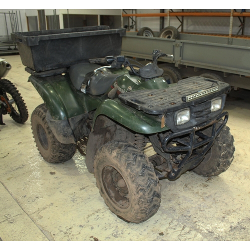 179 - KAWASAKI KVF300 GRIZZLY AUTOMATIC QUAD BIKE +VAT