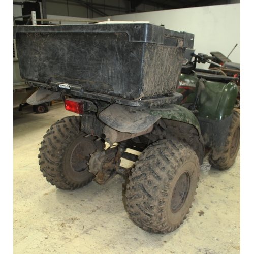 179 - KAWASAKI KVF300 GRIZZLY AUTOMATIC QUAD BIKE +VAT