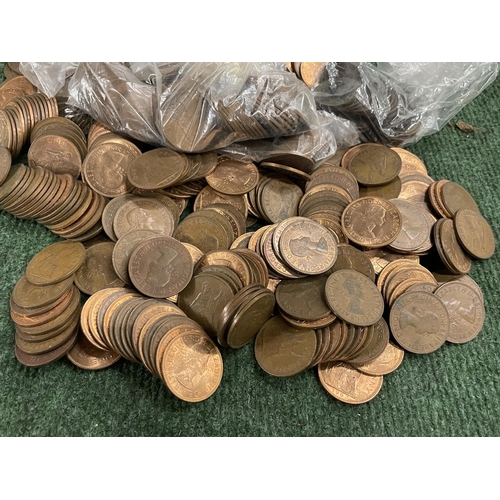 383A - A QUANTITY OF PRE-DECIMAL PENNIES