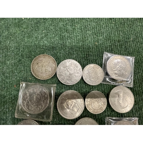 390A - A SELECTION OF PRE-DECIMAL GB CROWNS AND HALF CROWNS