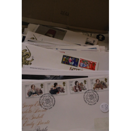 477 - ONE HUNDRED FIRST DAY COVERS FROM BRITAIN AND THE COMMONWEALTH