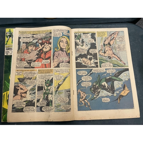 78A - TWO VINTAGE CAPTAIN MARVEL COMICS