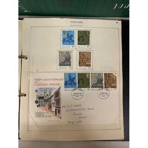 495 - A LARGE COLLECTION OF ASSORTED STAMPS