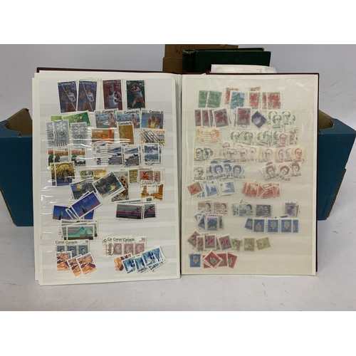 496 - A LARGE COLLECTION OF ASSOERTED STAMPS TO INCLUDE WORLD AND BRITISH EXAMPLES ETC.