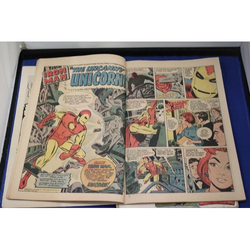 34 - TWO VINTAGE MARVEL COLLECTORS ITEM CLASSICS COMICS