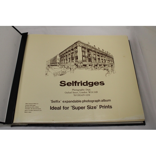 300 - TWO VINTAGE PHOTO ALBUMS TO INCLUDE ONE FROM SELFRIDGES