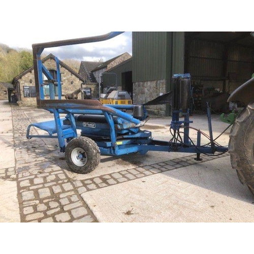 43 - TANCO AUTOWRAP BALE WRAPPER 500MM WRAP WITH 8 SPARE WRAPS IN WORKING ORDER  + VAT