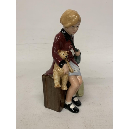 713 - A ROYAL DOULTON FIGURE WITH CERTIFICATE 