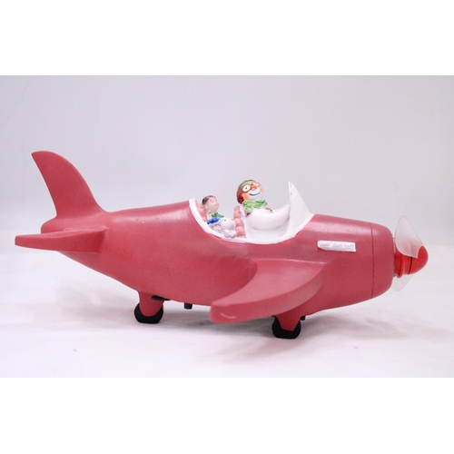 135 - A CERAMIC AIRPLANE 