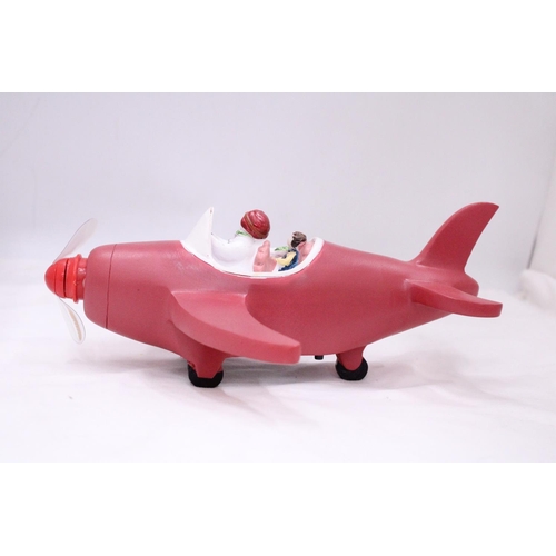 135 - A CERAMIC AIRPLANE 