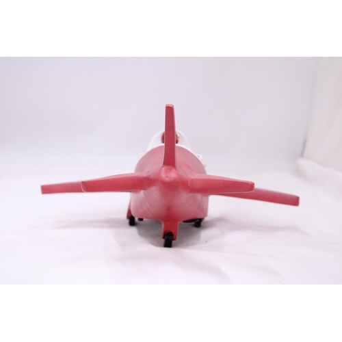 135 - A CERAMIC AIRPLANE 