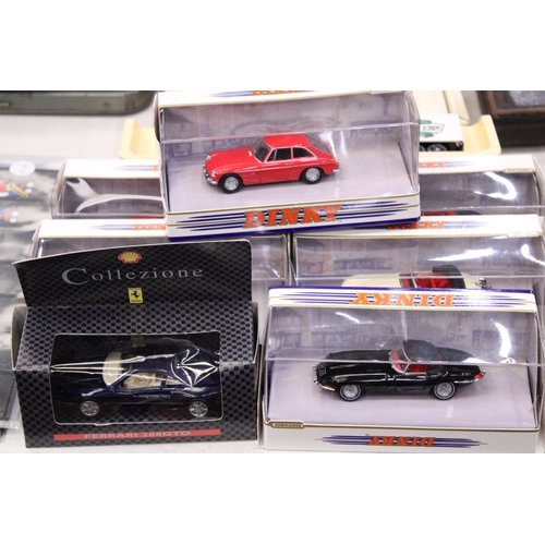 250 - A MIXED LOT OF BOXED VEHICLES TO INCLUDE CORGI AND DINKY