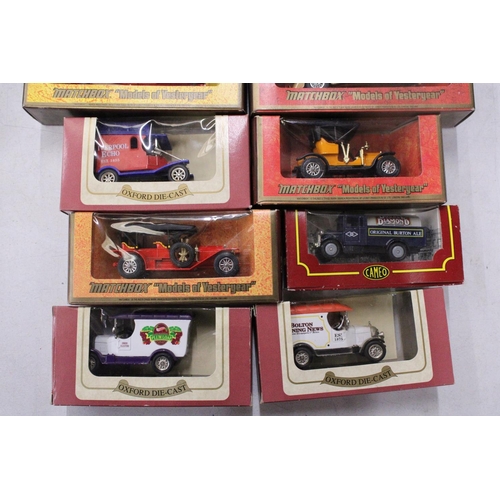 281 - TWENTY BOXED MATCHBOX AND OXFORD DIE-CAST CARS