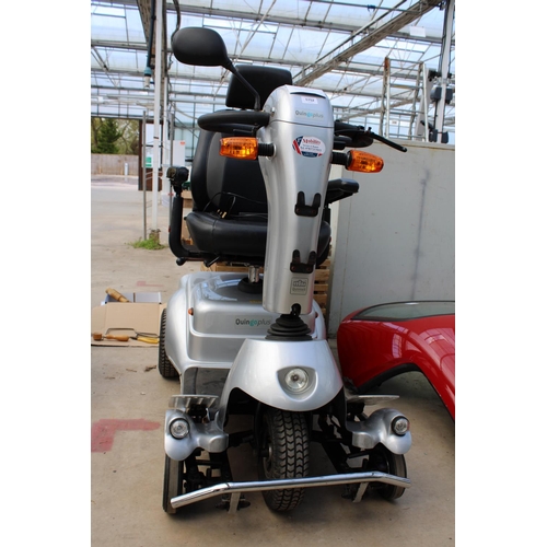 1752 - A QUINGOPLUS MOBILITY SCOOTER BELIEVED IN WORKING ORDER BUT NO WARRANTY, NEW BATTERIES IN DECEMBER A... 