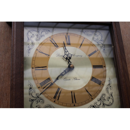 2884 - A LONDON CLOCK CO. QUARTZ WALL CLOCK