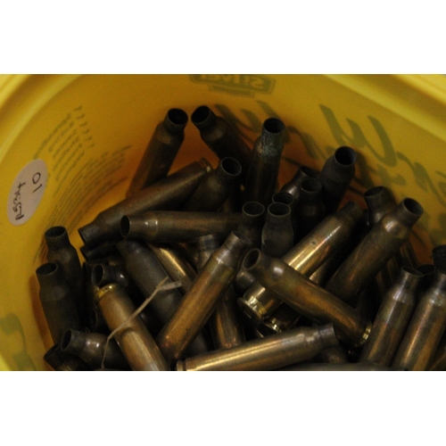 289 - A QUANTITY OF BRASS BULLET CASES