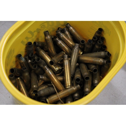 289 - A QUANTITY OF BRASS BULLET CASES