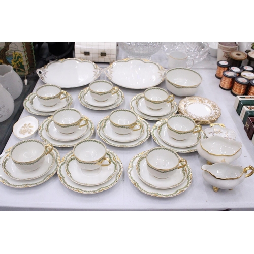 298 - A VINTAGE CHINA HAVILAND & CO., LIMOGES, H G STEPHENSON, MANCHESTER, TEASET TO INCLUDE CAKE PLATES, ... 