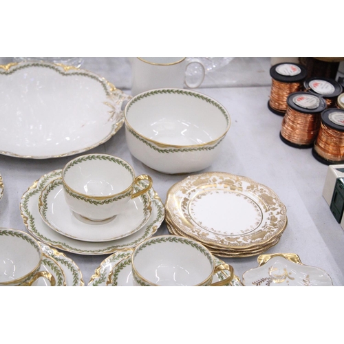 298 - A VINTAGE CHINA HAVILAND & CO., LIMOGES, H G STEPHENSON, MANCHESTER, TEASET TO INCLUDE CAKE PLATES, ... 