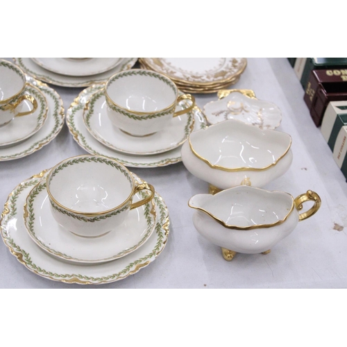 298 - A VINTAGE CHINA HAVILAND & CO., LIMOGES, H G STEPHENSON, MANCHESTER, TEASET TO INCLUDE CAKE PLATES, ... 