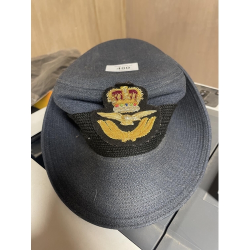 480 - A MID 20TH CENTURY WAFS HAT WITH BADGE