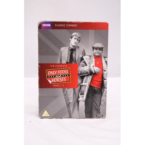 284 - A COMPLETE SERIES (ONE - SEVEN) ONLY FOOLS AND HORSES DVDS