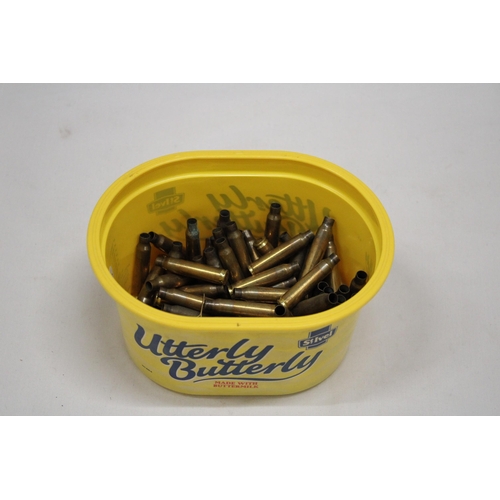 289 - A QUANTITY OF BRASS BULLET CASES