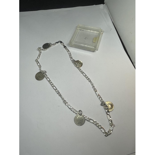 564 - A SILVER JOEY NECKLACE