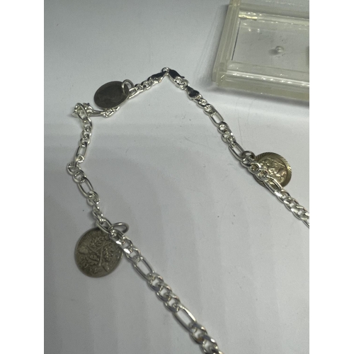 564 - A SILVER JOEY NECKLACE