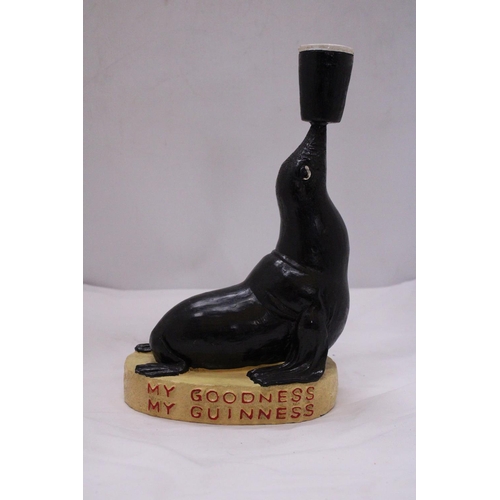 820 - A MY GOODNESS MY GUINESS ADVERTISING RESIN SEAL APPROXIMATELY 11.5