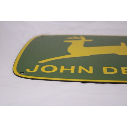 826 - A JOHN DEERE ENAMEL SIGN