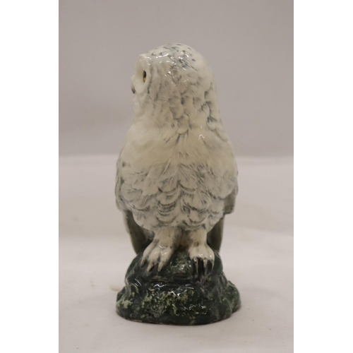 928 - A ROYAL DOULTON, 1984, SNOWY OWL, WHYTE AND MACKAY DECANTER