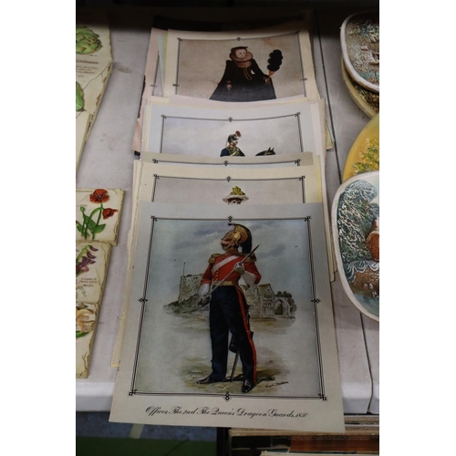 1058 - A COLLECTION OF VINTAGE UNFRAMED PRINTS