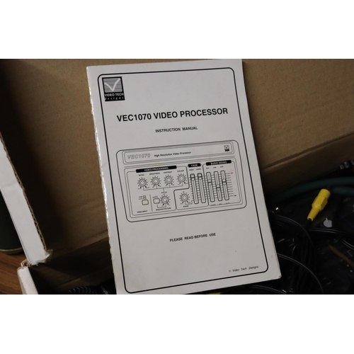 1148 - A VINTAGE VEC1070 VIDEO PROCESSOR