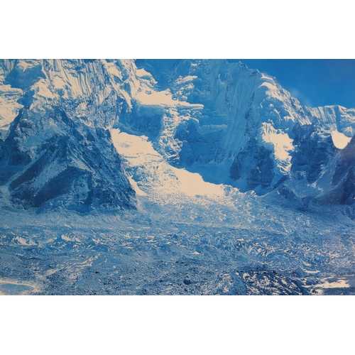 1166 - A PRINT OF EVEREST, 'TOP OF THE WORLD'