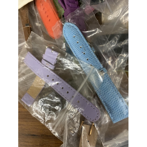 1189 - A LARGE QUANTITY OF WATCH STRAPS