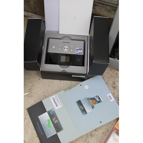 2342 - A SAMSUNG DIGITAL PHOTO PRINTER AND AN I-TEMP TERRIER