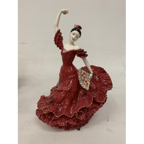 706 - A COALPORT FIGURINE 