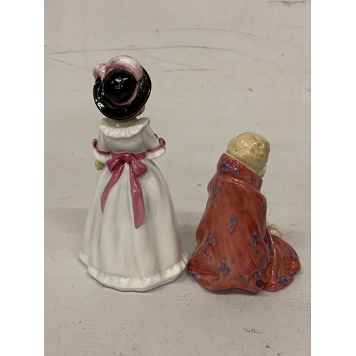 724 - TWO ROYAL DOULTON FIGURES 