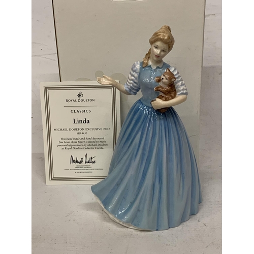 728 - A BOXED ROYAL DOULTON FIGURINE 