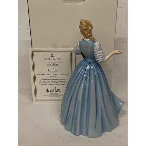 728 - A BOXED ROYAL DOULTON FIGURINE 