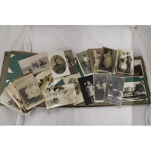 132 - A VICTORIAN PHOTO ALBUM